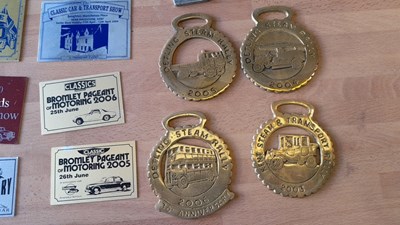 Lot 503 - SELECTION OF CAR SHOW PLAQUES & CAR BADGES