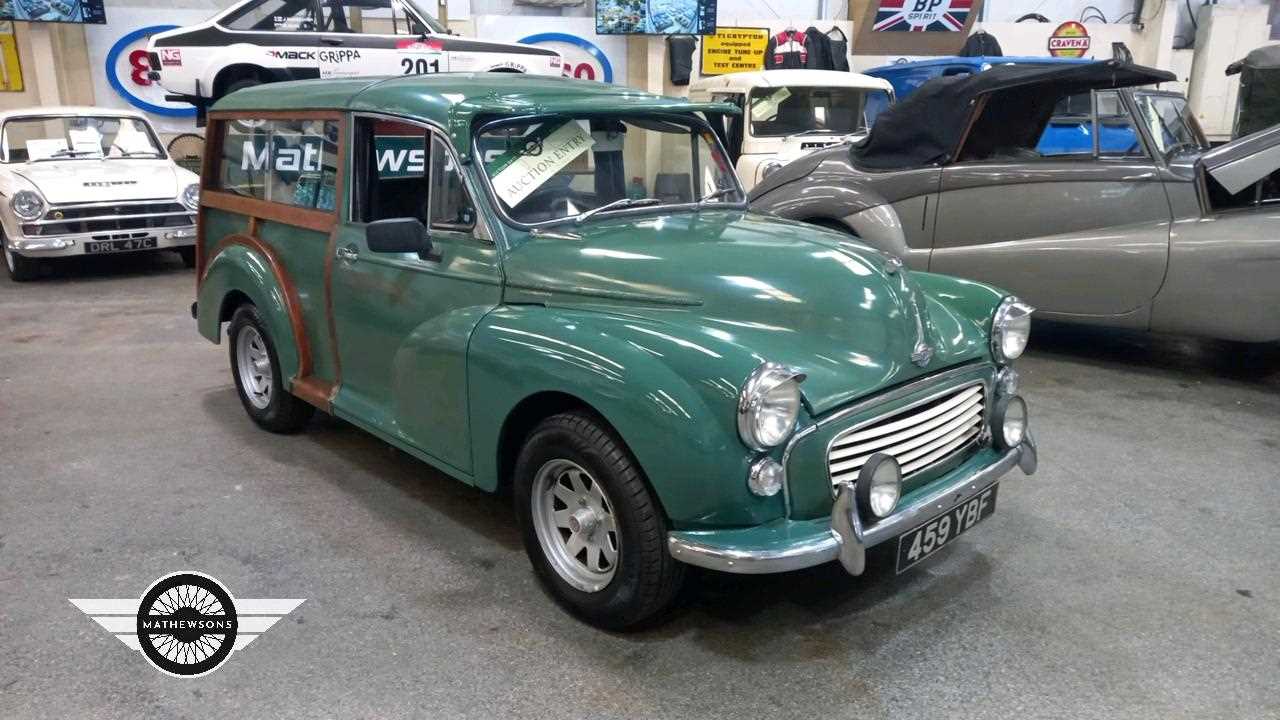 Lot 434 - 1963 MORRIS MINOR TRAVELLER