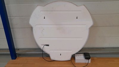 Lot 187 - SCANIA PLASTIC LIGHT UP SIGN 23" X 23"