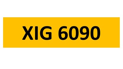 Lot 16-16 - REGISTRATION ON RETENTION - XIG 6090