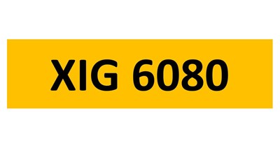 Lot 17-16 - REGISTRATION ON RETENTION - XIG 6080