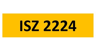 Lot 21-16 - REGISTRATION ON RETENTION - ISZ 2224