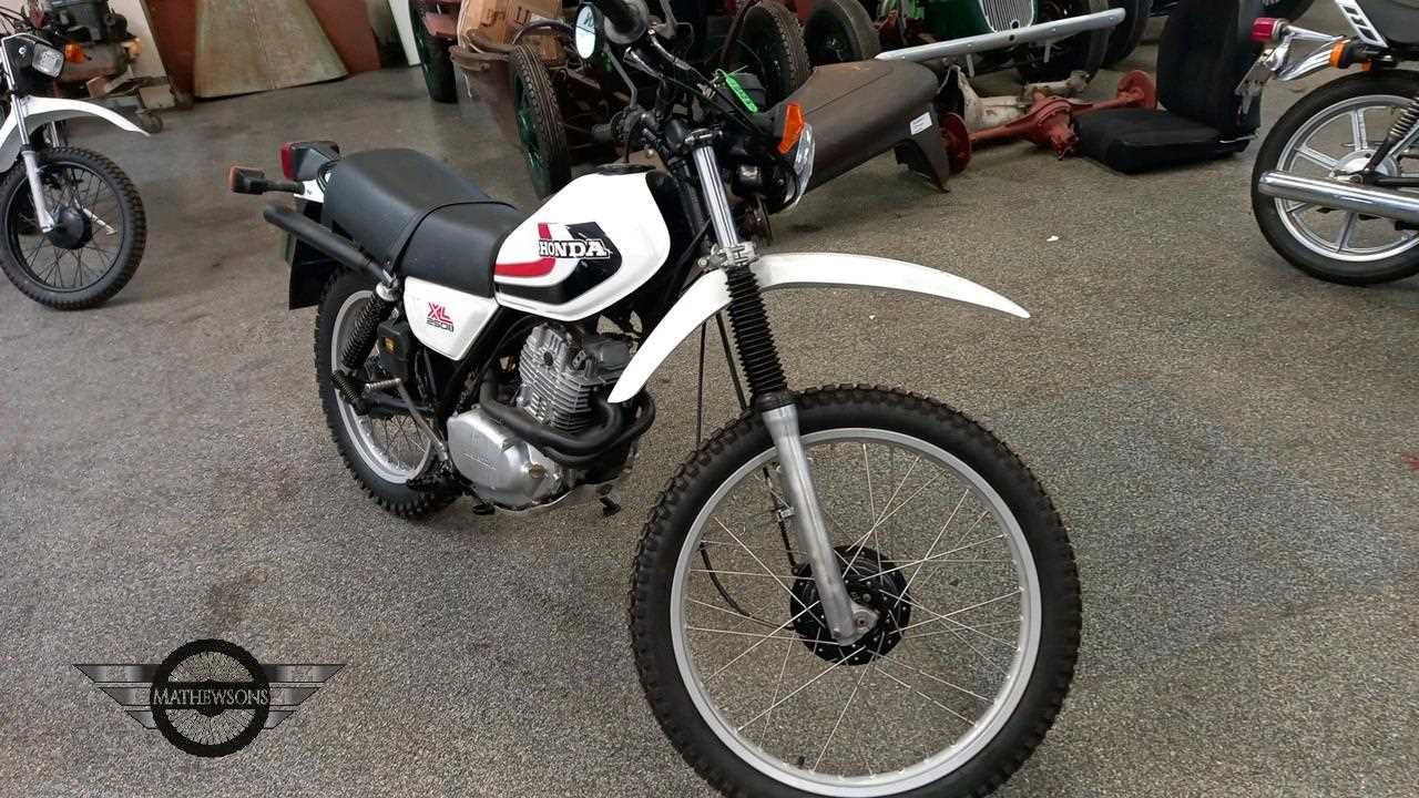 Lot 86 - 1979 HONDA XL250S