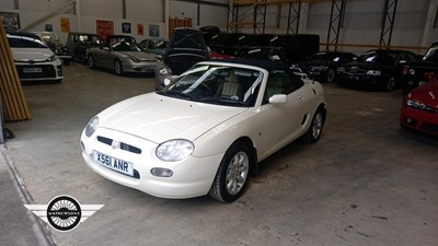 Lot 4 - 2000 MG MGF