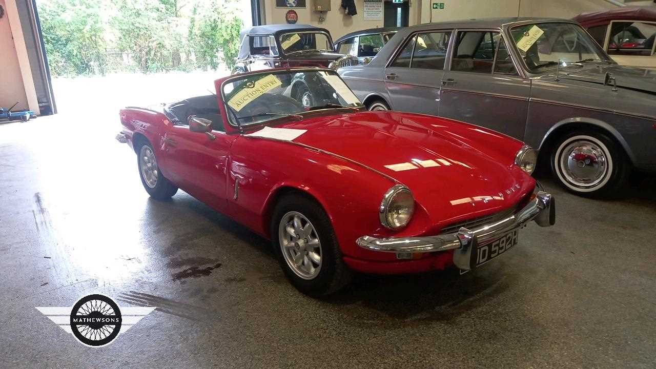 Lot 753 - 1970 TRIUMPH SPITFIRE