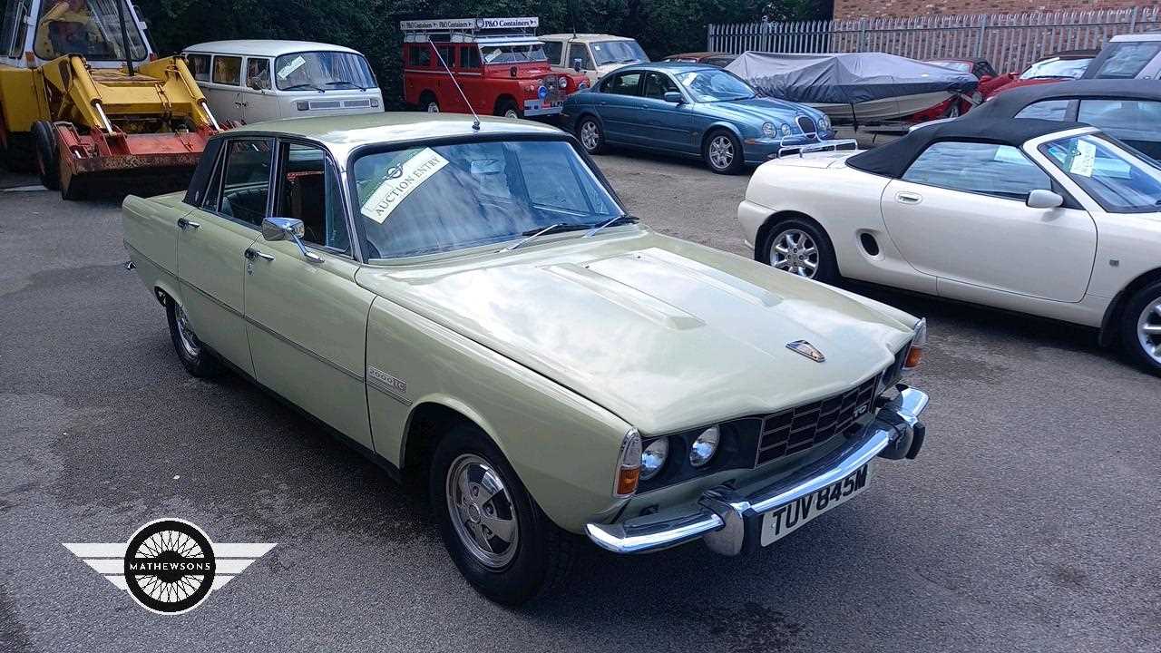 Lot 476 - 1973 ROVER 2000 TC