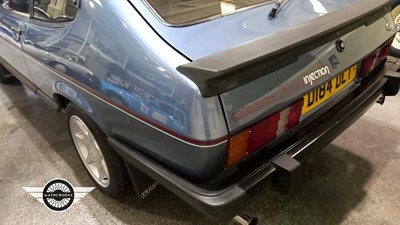 Lot 478 - 1987 FORD CAPRI INJECTION