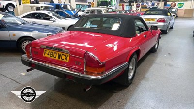 Lot 492 - 1989 JAGUAR XJ-S CONVERTIBLE AUTO