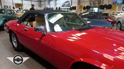 Lot 492 - 1989 JAGUAR XJ-S CONVERTIBLE AUTO