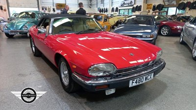 Lot 492 - 1989 JAGUAR XJ-S CONVERTIBLE AUTO