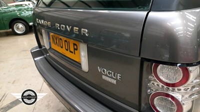 Lot 504 - 2010 LAND ROVER RANGE ROVER VOGUE TDV8 A