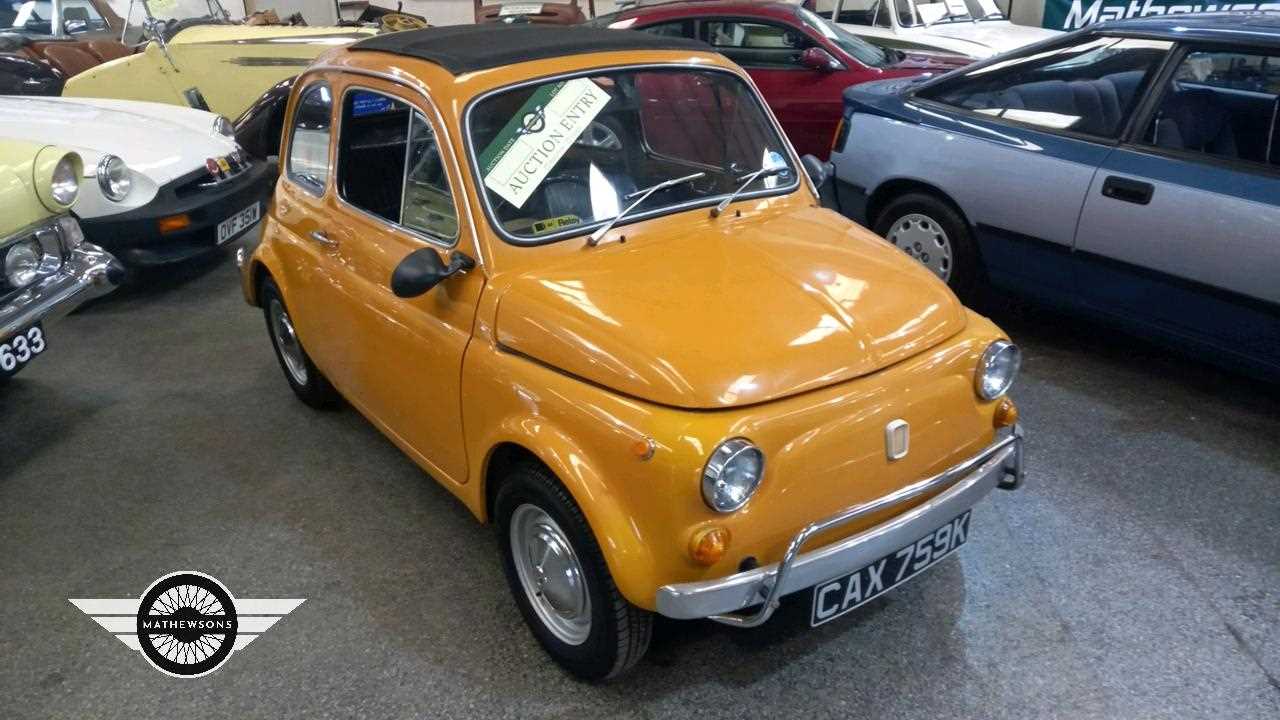 Lot 522 - 1972 FIAT 500L