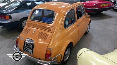 Lot 522 - 1972 FIAT 500L