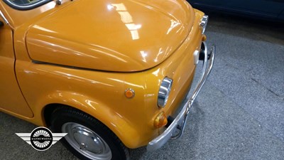 Lot 522 - 1972 FIAT 500L