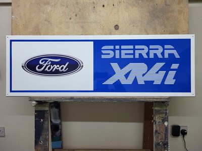 Lot 95 - FORD SIERRA XR4I SIGN