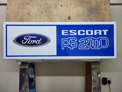 Lot 107 - FORD ESCORT RS2000 SIGN