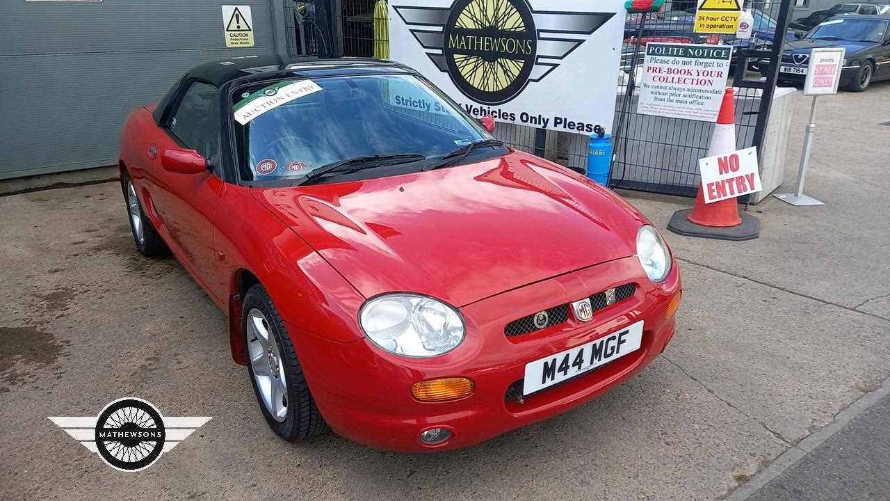 Lot 542 - 1995 MG MGF