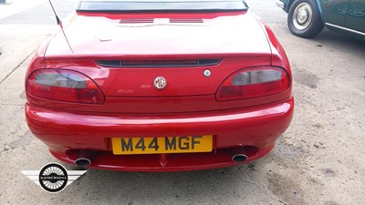 Lot 542 - 1995 MG MGF