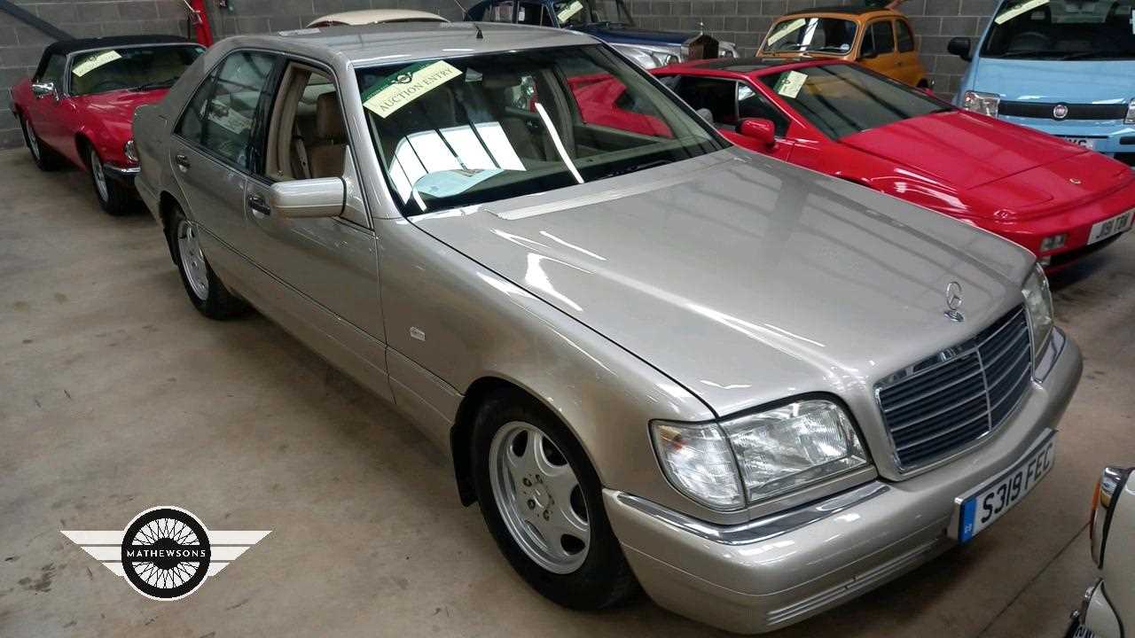 Lot 556 - 1998 MERCEDES S280 AUTO