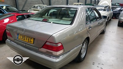 Lot 556 - 1998 MERCEDES S280 AUTO