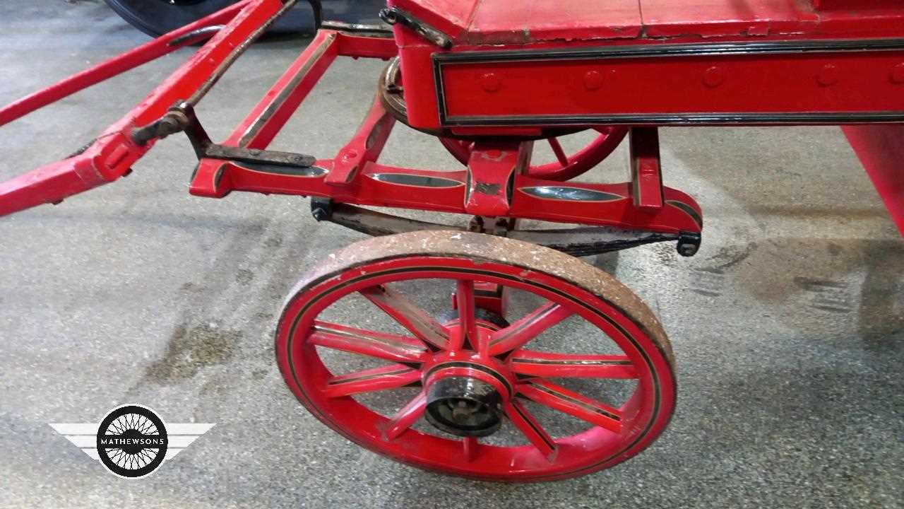 Lot 388 HORSE DRAWN FIRE ENGINE