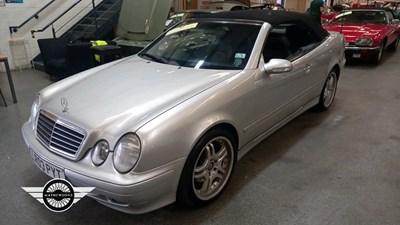 Lot 572 - 2003 MERCEDES CLK 230 ELEGANCE KOMP AUT