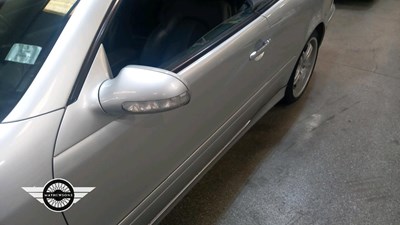 Lot 572 - 2003 MERCEDES CLK 230 ELEGANCE KOMP AUT