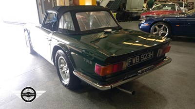 Lot 574 - 1970 TRIUMPH TR6