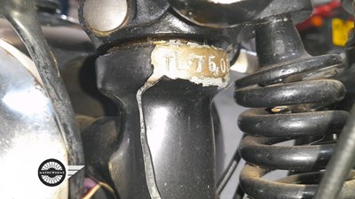 Lot 592 - 1939 TRIUMPH 2H