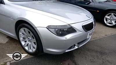 Lot 610 - 2004 BMW 645 CI AUTO