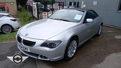 Lot 610 - 2004 BMW 645 CI AUTO