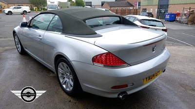 Lot 610 - 2004 BMW 645 CI AUTO