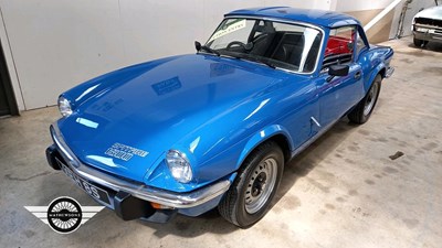 Lot 614 - 1978 TRIUMPH SPITFIRE 1500