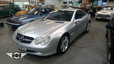 Lot 616 - 2005 MERCEDES SL 350 AUTO