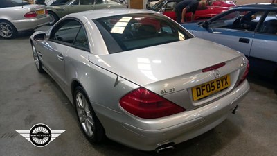 Lot 616 - 2005 MERCEDES SL 350 AUTO