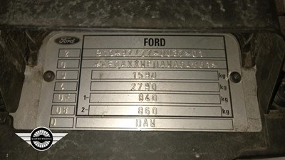 Lot 626 - 1999 FORD FOCUS GHIA