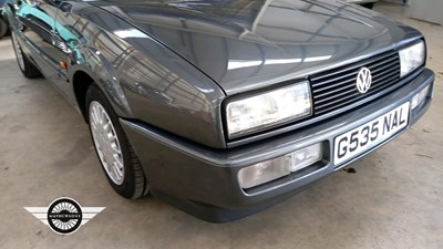 Lot 632 - 1989 VOLKSWAGEN CORRADO 16V