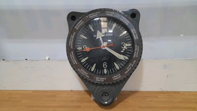 Lot 807 - G -STAR RAW  PLASTIC CLOCK