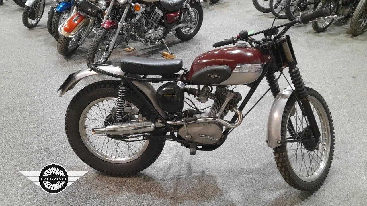 Lot 706 - 1962 TRIUMPH TIGER CUB TRIALS