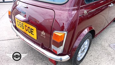 Lot 714 - 1989 AUSTIN MINI THIRTY