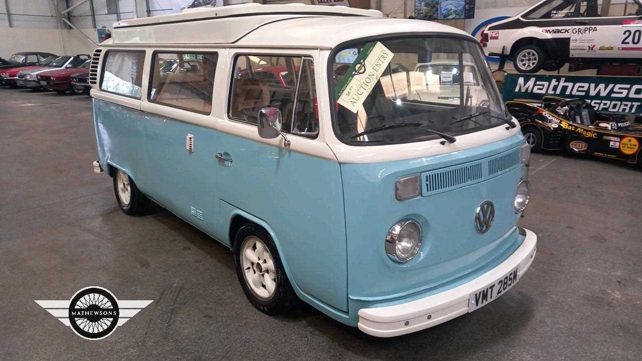 Lot 716 - 1974 VOLKSWAGEN TYPE 2 BAY CAMPER VAN