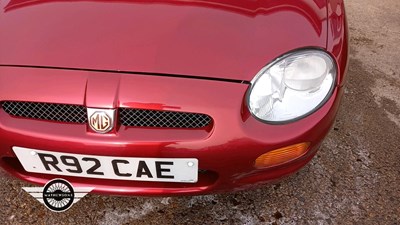 Lot 129 - 1997 MG MGF