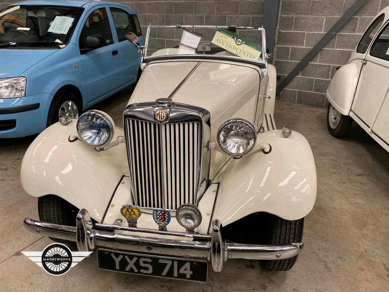 Lot 692 - 1952 MG TD