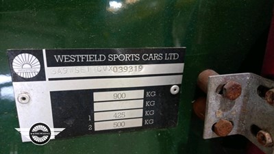 Lot 171 - 1987 WESTFIELD SEI