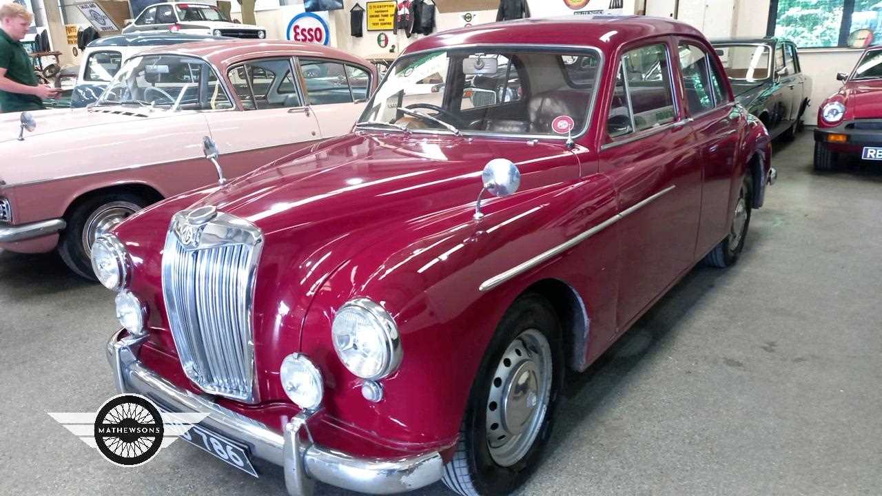 Lot 696 - 1959 MG MAGNETTE