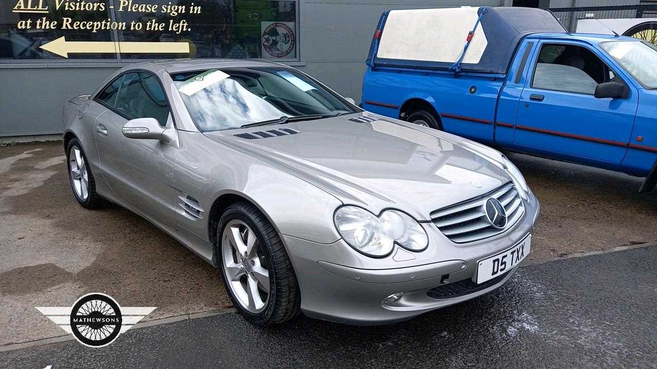 Lot 734 - 2003 MERCEDES SL600