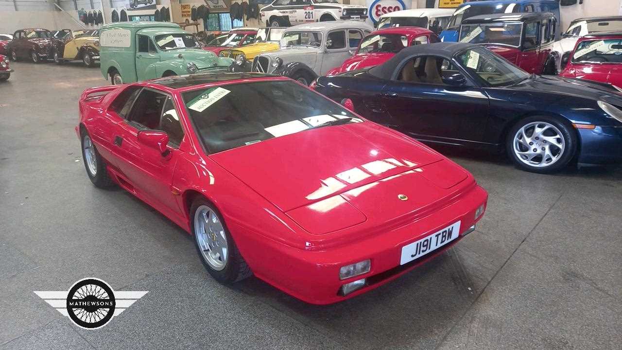 Lot 398 - 1991 LOTUS ESPRIT TURBO