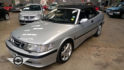 Lot 622 - 2001 SAAB 9-3 SE TURBO