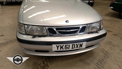 Lot 622 - 2001 SAAB 9-3 SE TURBO