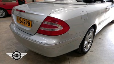 Lot 752 - 2005 MERCEDES CLK 240 AVANTGARDE